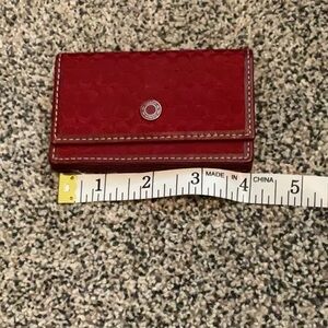 Coach card holder
